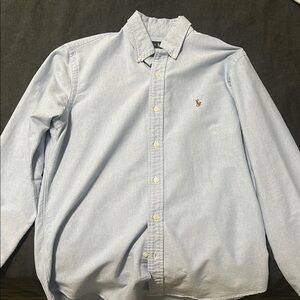 Ralph Lauren Blue Casual Button Down Shirt